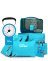 Miami Carryon Essential Travel Kit Combo In Blue