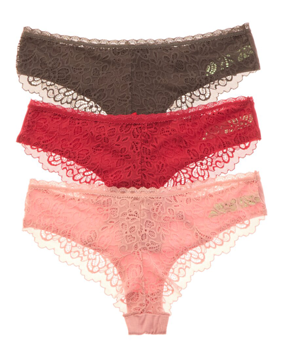 Honeydew Intimates 3pk Bri Hipster In Multi