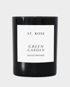 ST ROSE GREEN GARDEN CANDLE, 10.2 OZ.