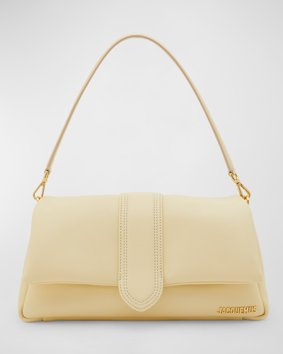 Jacquemus Le Bambimou Padded Shoulder Bag In Beige