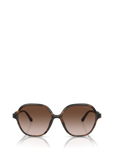 Michael Kors Eyewear Square Frame Sunglasses In Multi