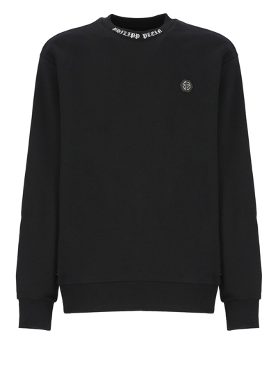 Philipp Plein Crewneck Sweatshirt In Black