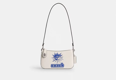 Coach Outlet The Lil Nas X Drop Penn Shoulder Bag In White