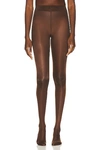 Wolford Satin Touch Tights In Cocoa