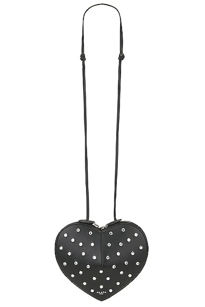 Alaïa Le Coeur Bag In Noir