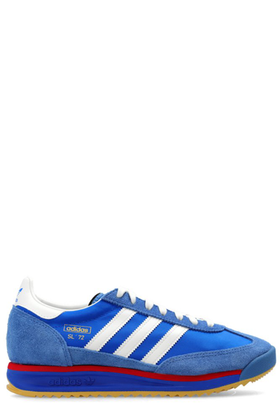 Adidas Originals Adidas Men's Originals Sl 72 Rs Casual Shoes In Blue/core White/better Scarlet