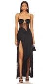 Nbd Averie Gown In Black