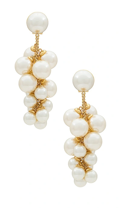 Lele Sadoughi Grape Earrings In 珍珠