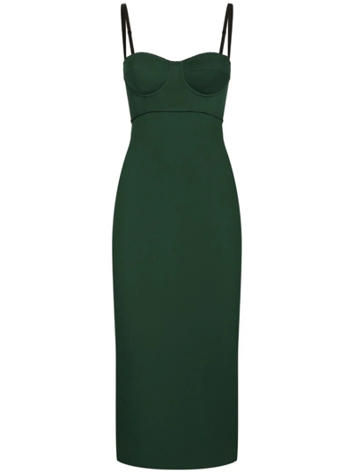 Dolce & Gabbana Vestido Midi - Verde In Green