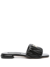 MIU MIU MATELASSE' SLIDER SANDAL