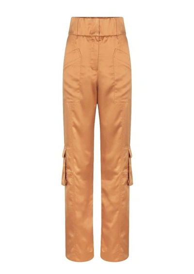 Coolrated Pants Cargo Gold In Orange