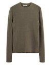 OUR LEGACY COMPACT ROUNDNECK KNITWEAR IN GREY WOOL