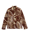 SUNFLOWER ANIMAL CPO SHIRT JACKET IN MULTICOLOR WOOL