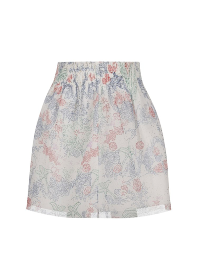 Baby Dior Tulle Flared Skirt In Multi