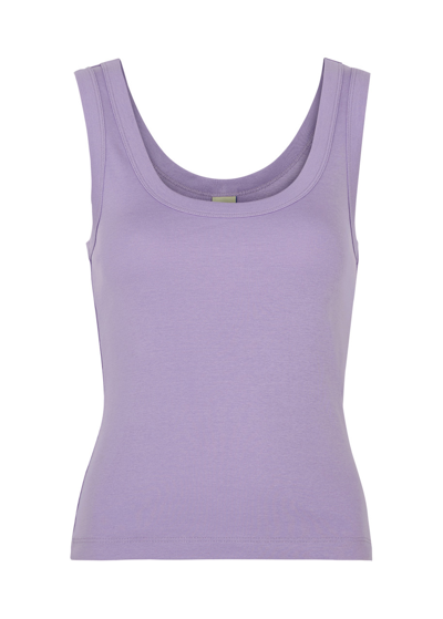 Flore Flore Hillie Cotton Tank In Lilac