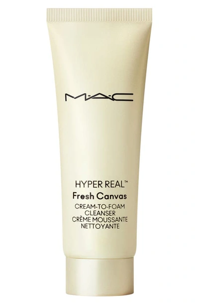 Mac Cosmetics Hyper Real™ Fresh Canvas Cream-to-foam Cleanser In Mini