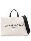 Givenchy Women's G Tote Medium Canvas Tote Bag In Neutrals