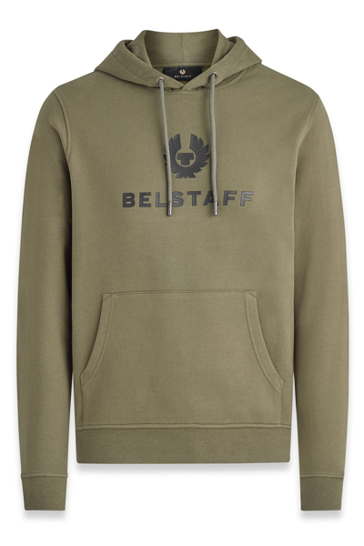 Pre-owned Belstaff Signature Hoodie True Olive