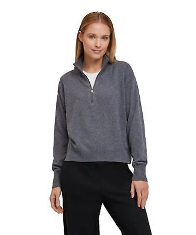 Pre-owned Falke Damen Pullover 100% Schurwolle In Greymix (3399)