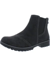 Jbu By Jambu Peacock Womens Round Toe Short Ankle Boots In Black