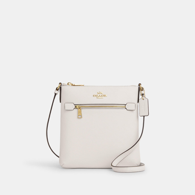Coach Outlet Mini Rowan File Bag In White