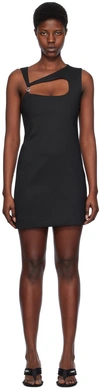 Coperni Cut Out Mini Dress In Black