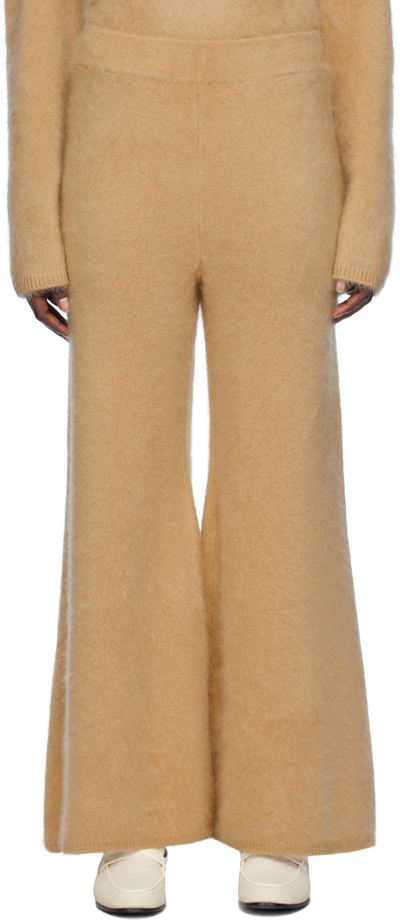 LISA YANG BEIGE ELLERY LOUNGE PANTS