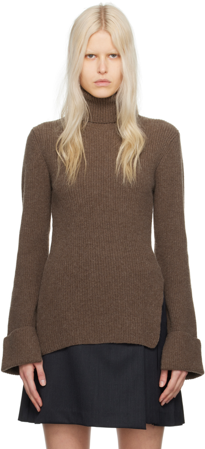 Holzweiler Brown Jessie Turtleneck In 1104 Brown