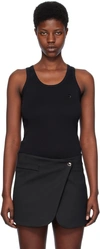 Coperni Black Embroidered Tank Top