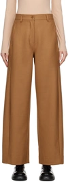 HOLZWEILER TAN VIDDA TROUSERS