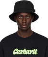 CARHARTT BLACK NEWHAVEN BUCKET HAT