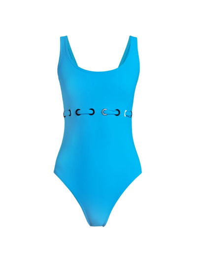 Karla Colletto Swim Women's Lucy One-piece Swimsuit In Turqoise