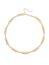 ALEXA LEIGH WOMEN'S BIG THREES 14K-GOLD-FILLED BEADED NECKLACE