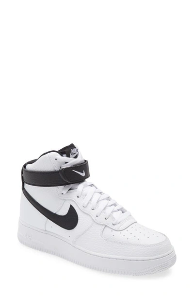 Nike Air Force 1 High '07 Sneaker In White/ Black