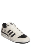 Adidas Originals Forum Court Sneaker In White/ Black/ Wonder Beige