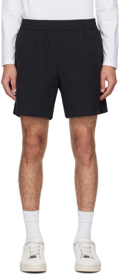 Hugo Boss Black Printed Shorts In Black 001