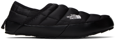 The North Face Black Thermoball Traction V Loafers In Kx7 Tnf Black/tnf Bl