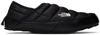 The North Face Thermoball Fleece-lined Quilted Recycled Ripstop Mules In Black