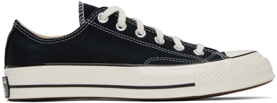 Converse Black Chuck 70 Sneakers In Black/black/egret