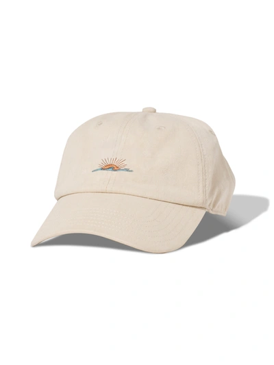Faherty Sunwashed Baseball Hat In River Stone