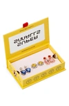 Super Smalls Dinner & A Movie 3-pc. Clip-on Earring Set - Ages 3+ In Multi Yellow