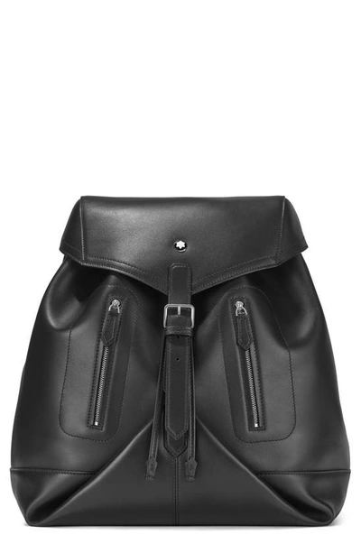 Montblanc Men's Meisterstück Selection Soft Backpack In Black