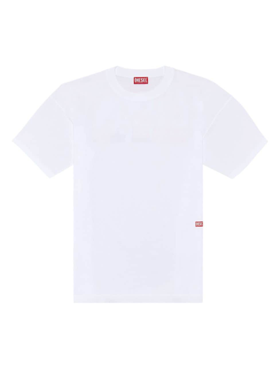 Diesel Men's Cotton Relaxed-fit T-shirt In White