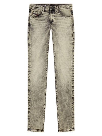 Diesel Men's D-strukt Slim-fit Jeans In Grey