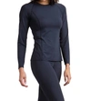 Exofficio Give-n-go Performance Base Layer Crew Tee In Black In Black