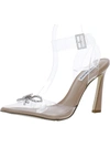 STEVE MADDEN SARANTOSR WOMENS POINTED TOE PUMPS SLINGBACK HEELS