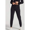 ANATOMIE CASHMERE RELAXED FIT MID-RISE JOGGERS IN BLACK