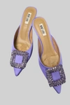 Bibi Lou Open Back Pump In Mauve In Multi