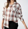 Sanctuary Plaid Tunic Shirt In Multi