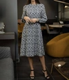Daniella Faye Emma Dress In Multi In Multi